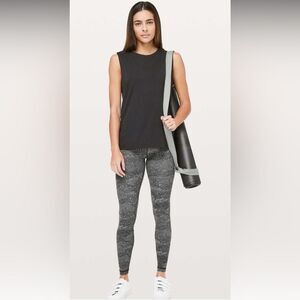 Lululemon Align Pant Full Length Black Size 4 Black and White